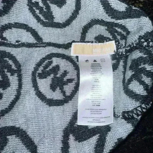 Michael Kors Beanie Hat OSFA Gray - Picture 4 of 5